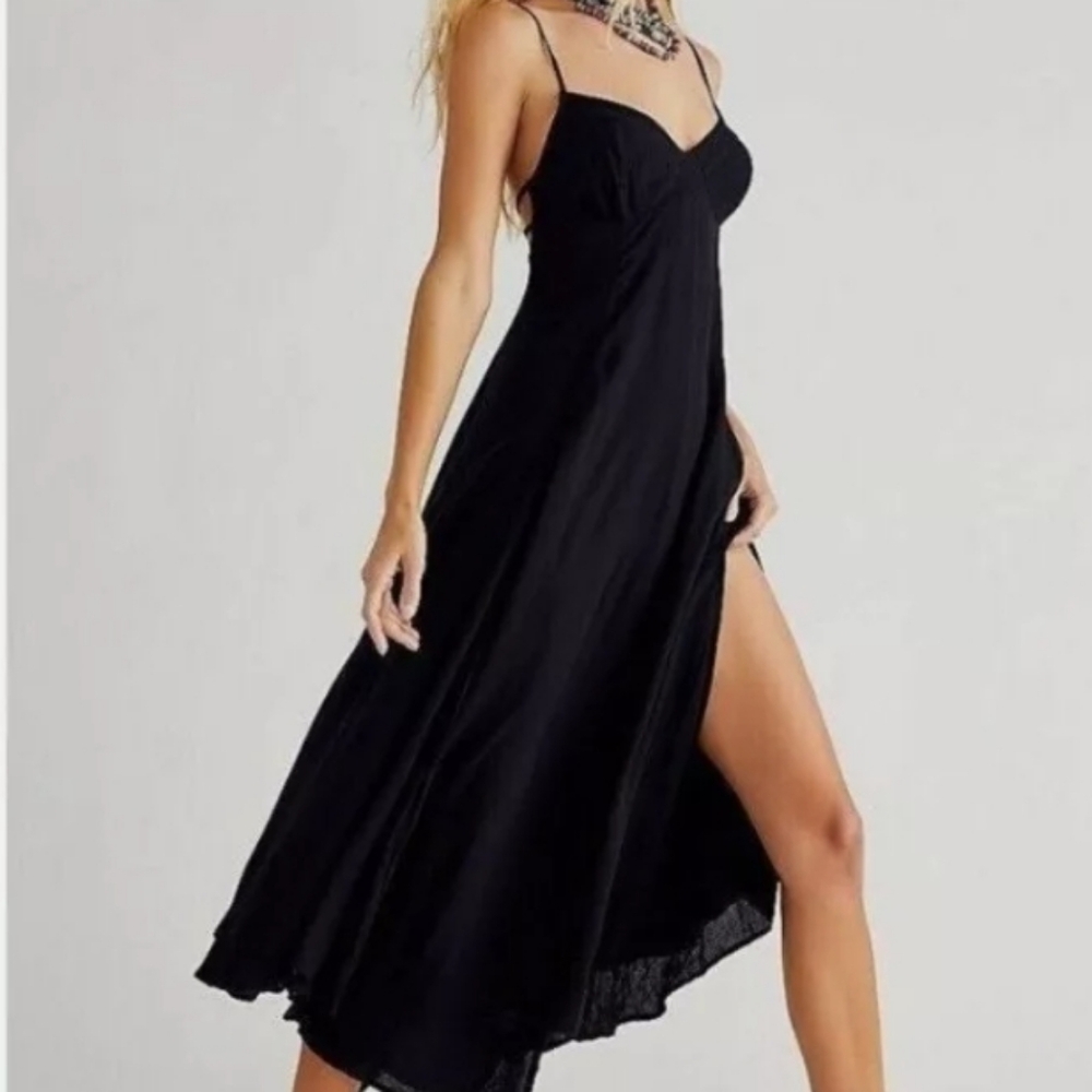 Free People Deep Sea Maxi Dress